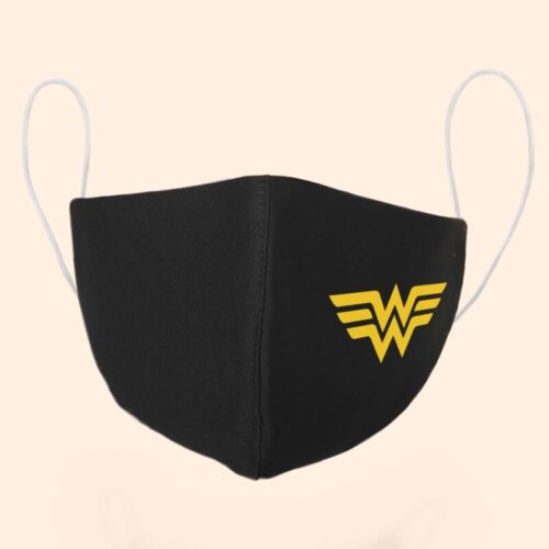Masca textila Personalizata cu simbolul Wonder Woman, 03